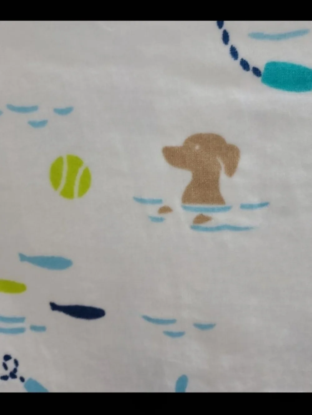 SCOUT Dachshund Dog Doxie Pool BEACH TOWEL Blanket Bath Nautical Seashore New